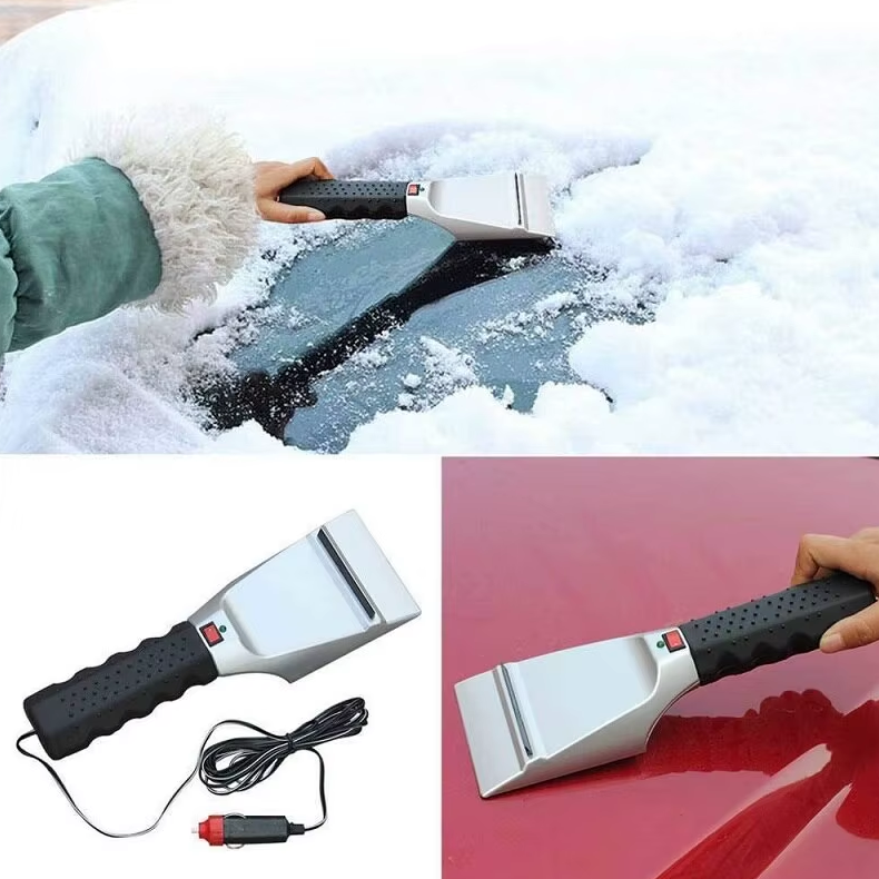 Uppvärmd snöskyffel