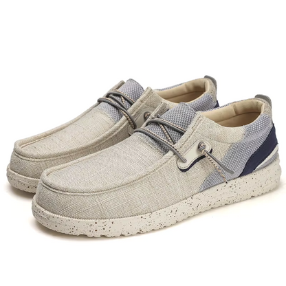 Rowan Texturerade canvas-sneakers