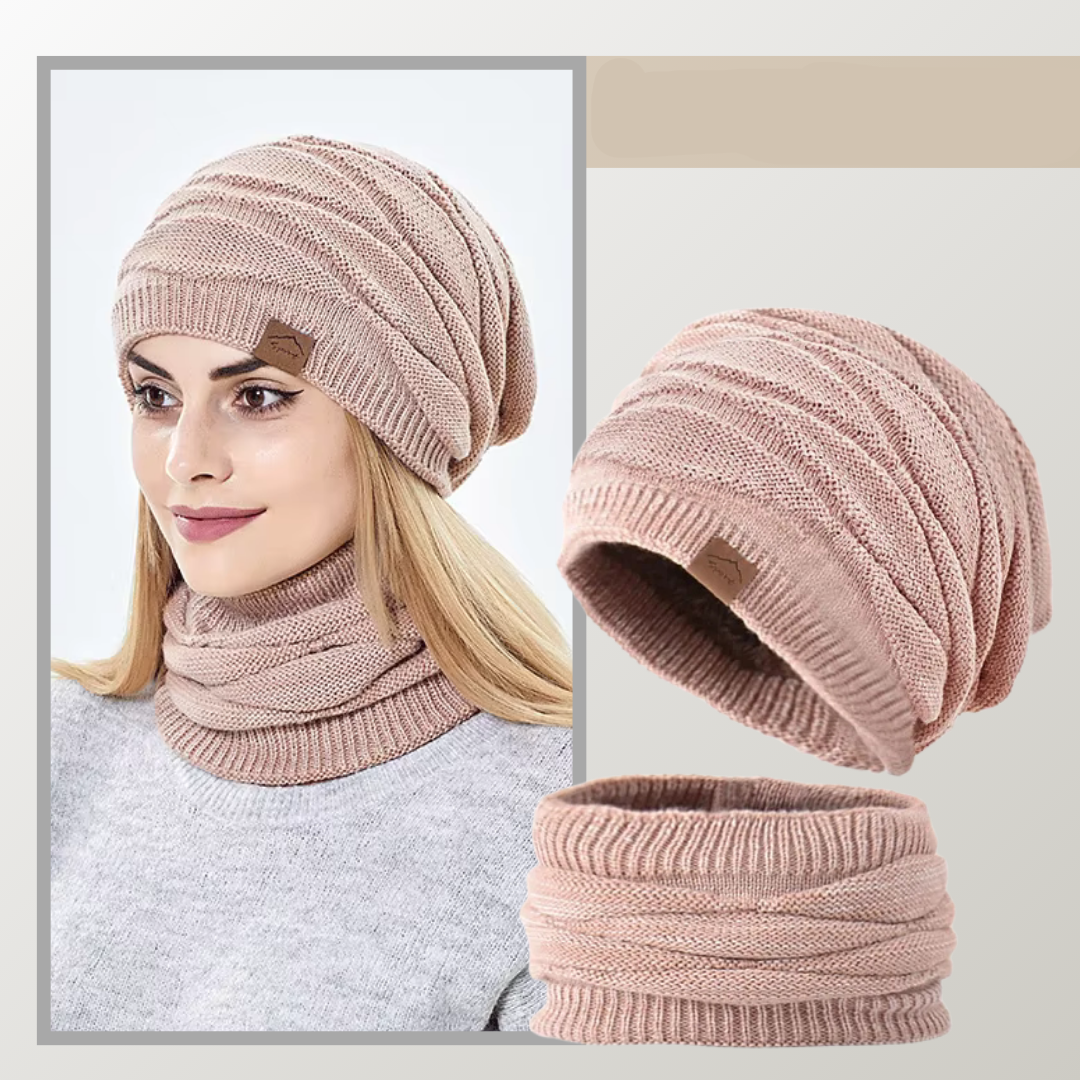 FrostFit Duo – Termisk vintermössa och halsduk set - unisex