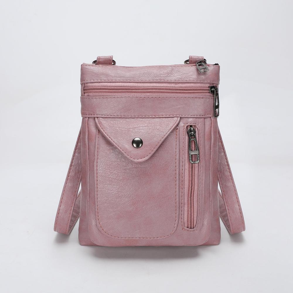 Flevos - veganskt läder crossbody-axelväska