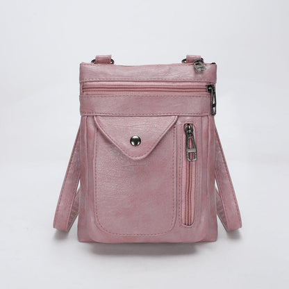 Flevos - veganskt läder crossbody-axelväska