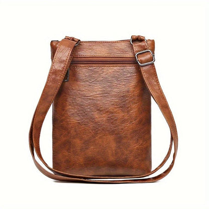 Flevos - veganskt läder crossbody-axelväska