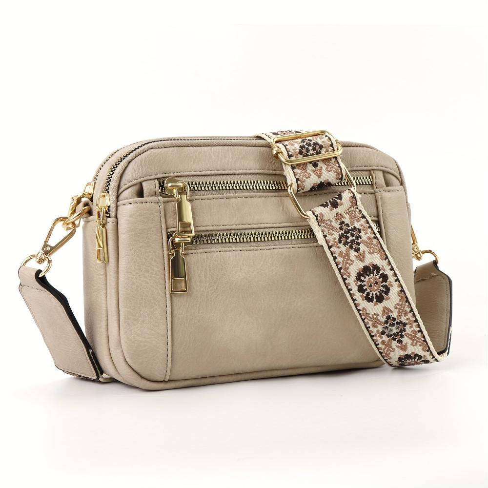 Flevos - veganskt läder crossbody-väska