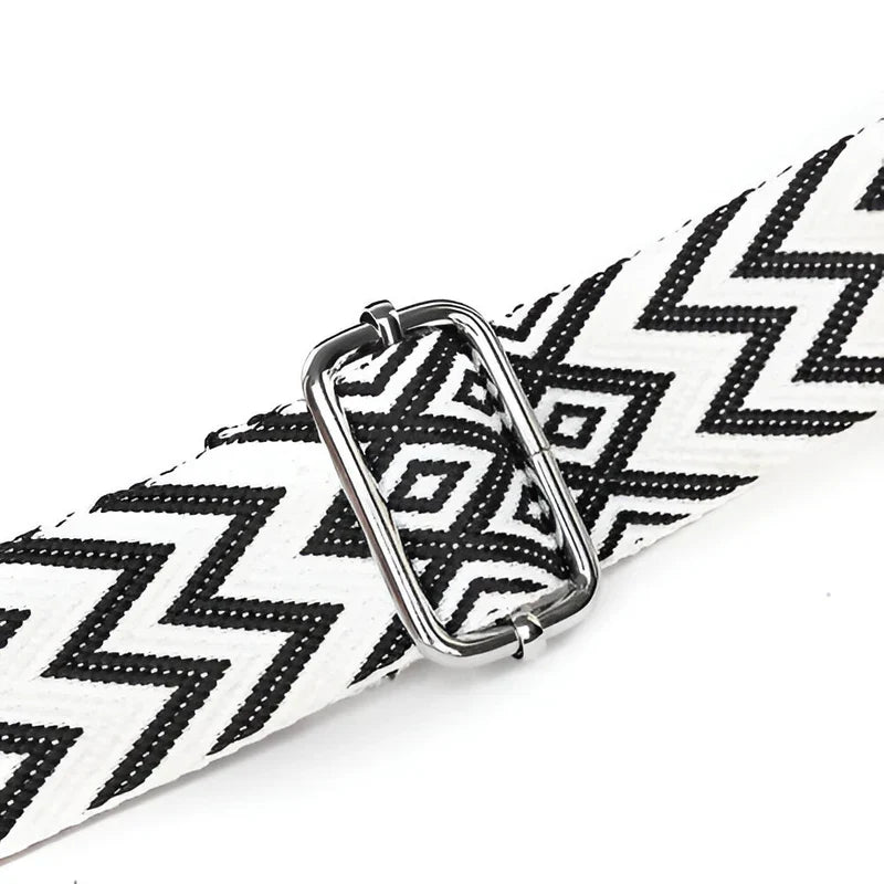 ChicZag - Rektangulär crossbody-väska i läder för kvinnor