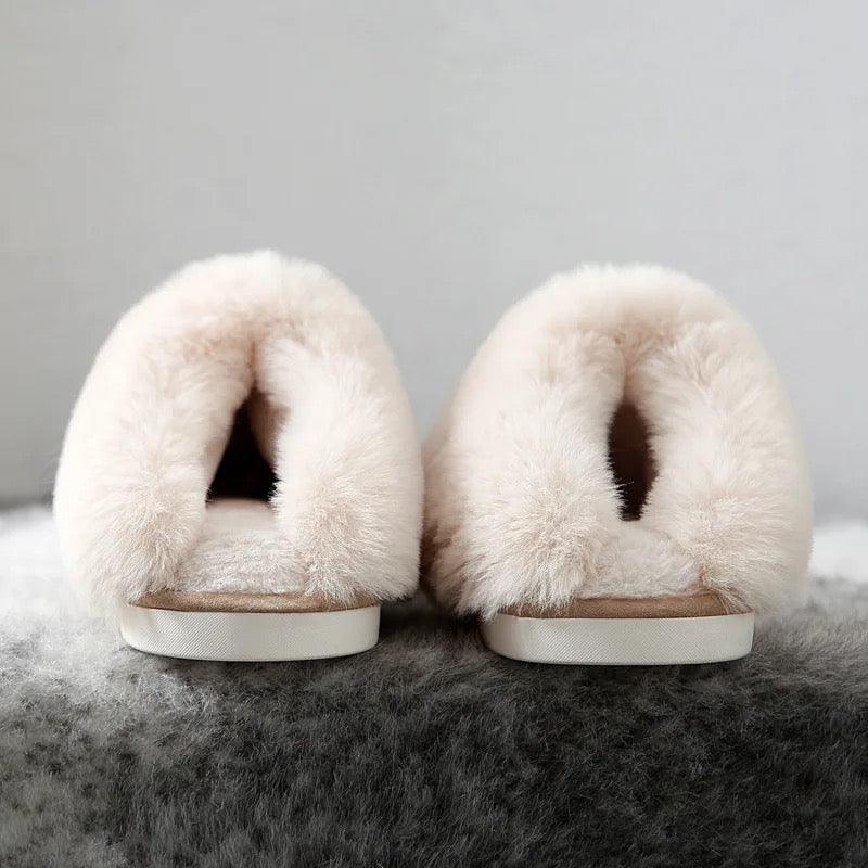 Cozy-Slides - Varma och bekväma fleecetofflor