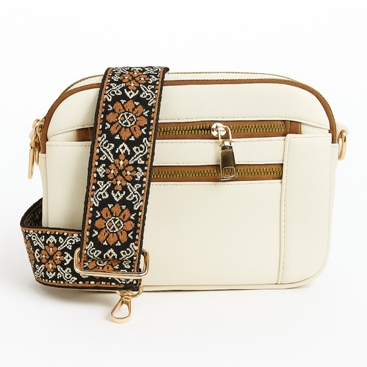 Flevos - veganskt läder crossbody-väska