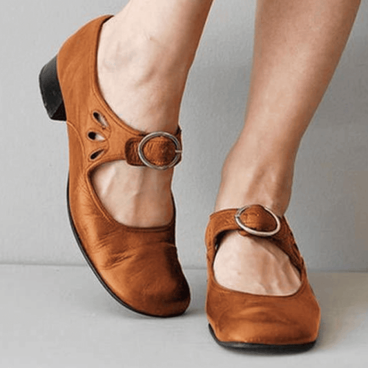 Emilia - Bekväma sandaler i veganskt läder