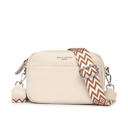 Flevos - kornat läder crossbodyväska