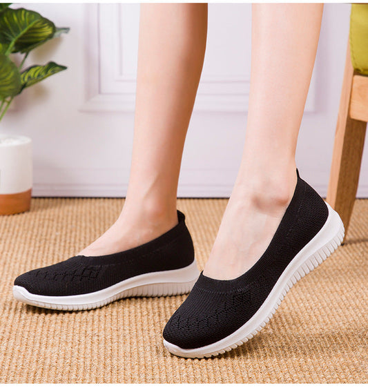 Handvävda damortopediska sneakers