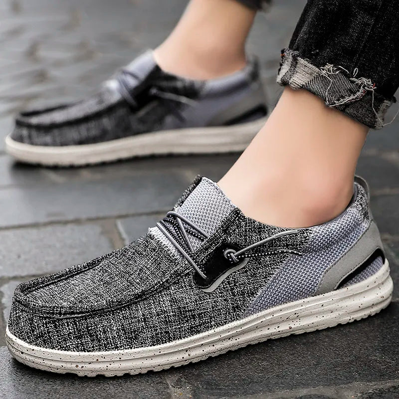 Rowan Texturerade canvas-sneakers
