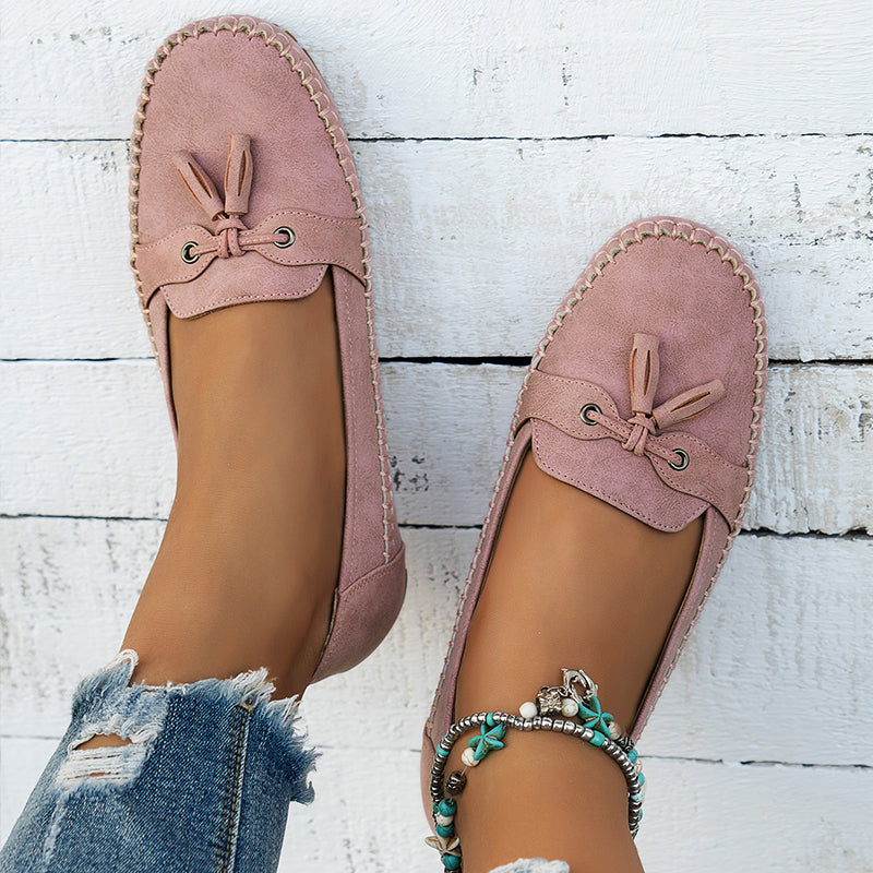 Reagan - Klassiska rosettloafers