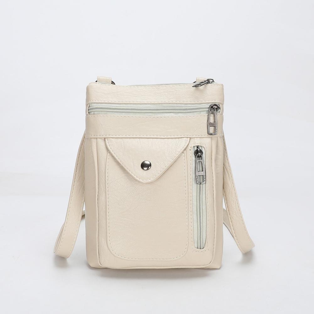 Flevos - veganskt läder crossbody-axelväska