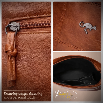 Flevos - veganläder crossbodyväska