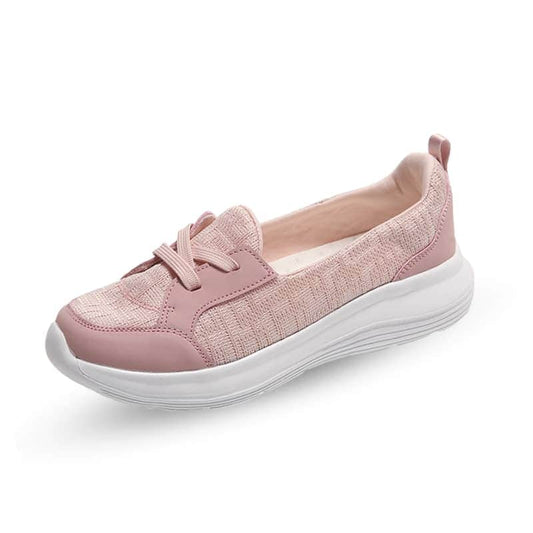 Ortopediska damskor andningsbara slip-on